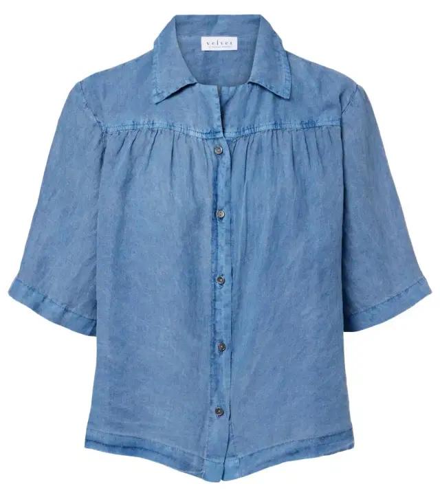 Velvet Rowan linen shirt