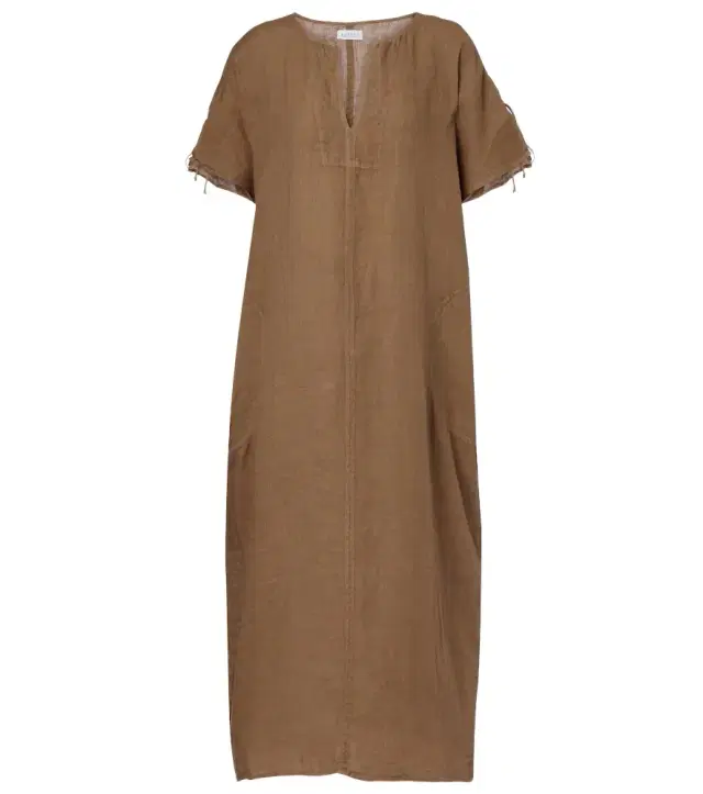 Velvet Maeve linen kaftan
