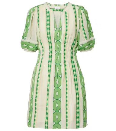 Velvet Lucy patterned cotton minidress | Thumbnail 1