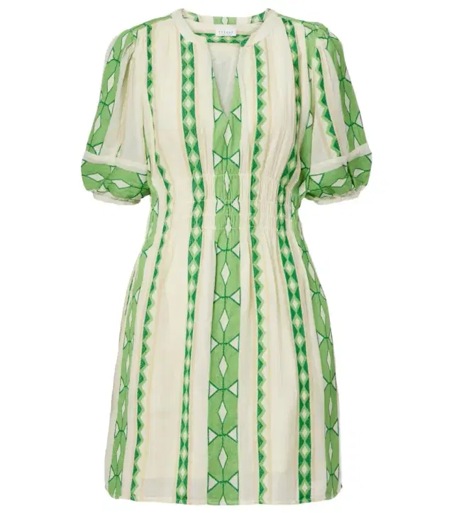 Velvet Lucy patterned cotton minidress