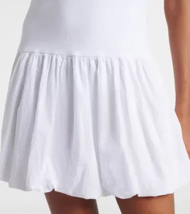 Velvet Isla cotton-blend poplin minidress | Thumbnail 2