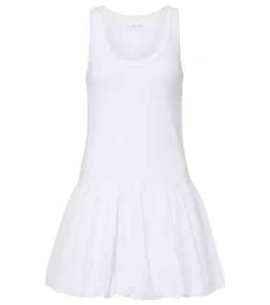 Velvet Isla cotton-blend poplin minidress | Thumbnail 1