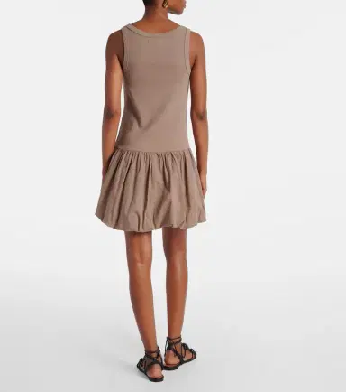 Velvet Isla cotton-blend poplin minidress | Thumbnail 2