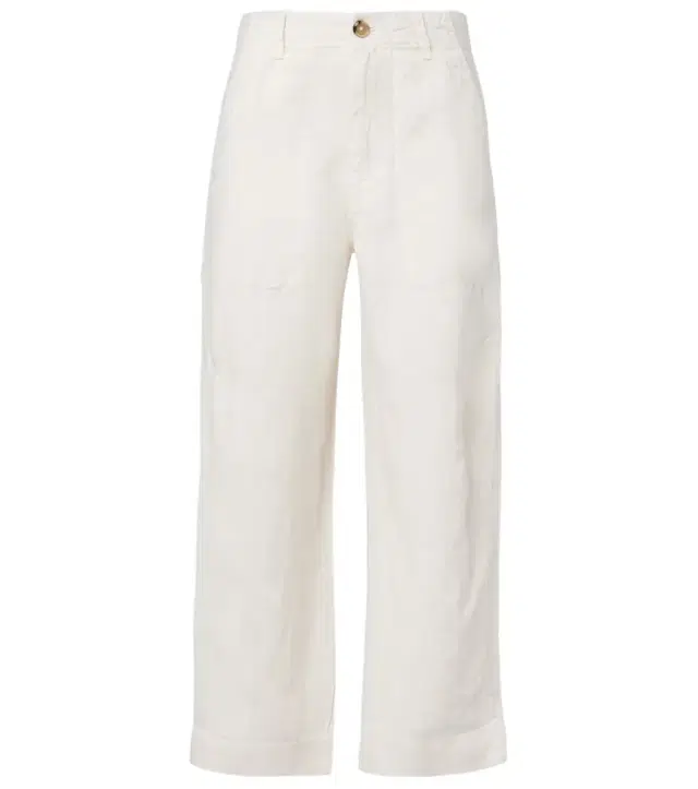 Velvet Issa linen barrel-leg pants
