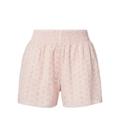 Velvet Iris embroidered cotton poplin shorts | Thumbnail 1