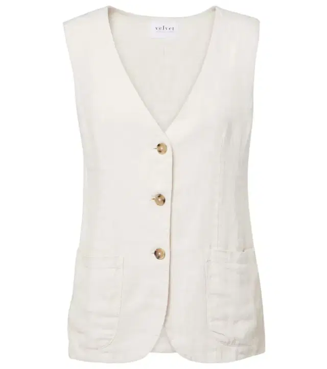 Velvet Acie linen vest