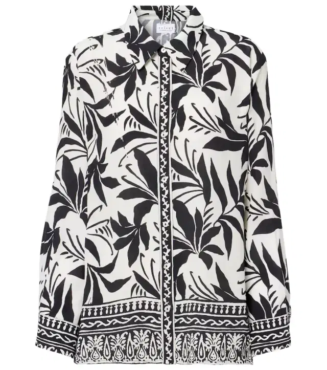 Velvet Sienna printed shirt