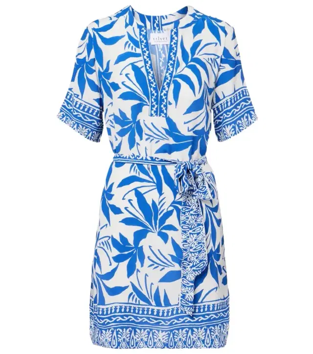 Velvet Vanessa printed shirt dress