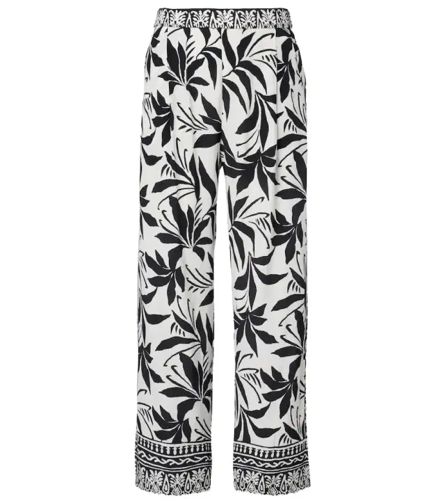 Velvet Claudia printed palazzo pants