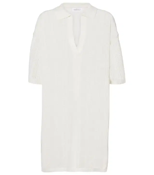 Velvet Mila cotton pointelle minidress