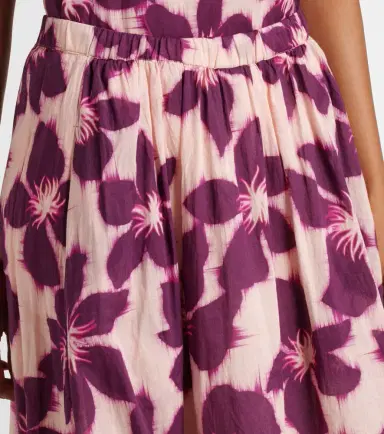 Velvet Jess floral cotton voile maxi skirt | Thumbnail 3