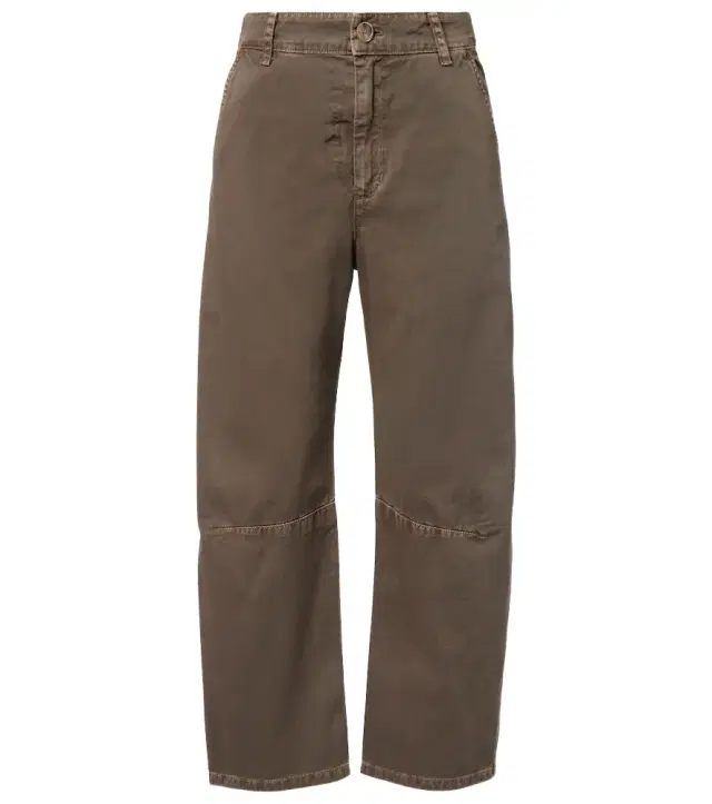Velvet Alexis cotton twill barrel-leg pants