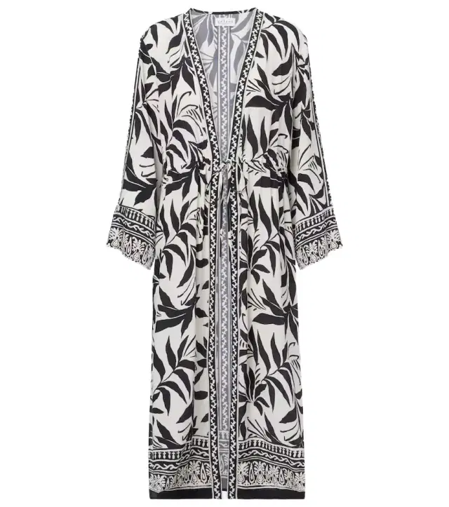 Velvet Addison printed beach cover-up