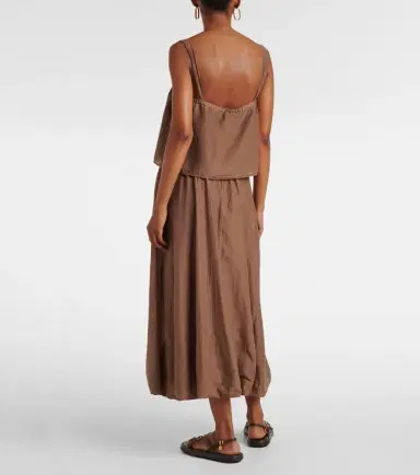 Velvet Andrea cotton and silk voile top | Thumbnail 2