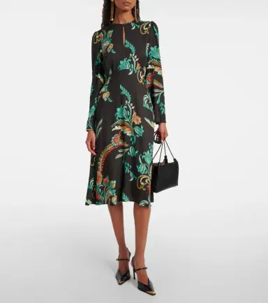 Etro Floral midi dress | Thumbnail 3
