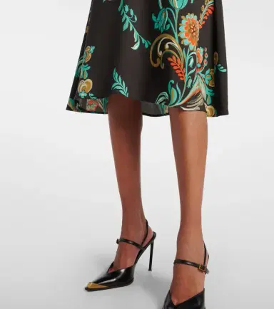 Etro Floral midi dress | Thumbnail 6