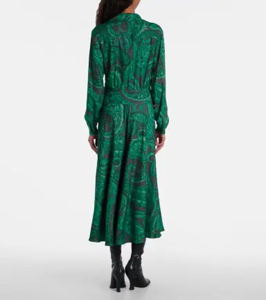 Etro Belted midi dress | Thumbnail 4