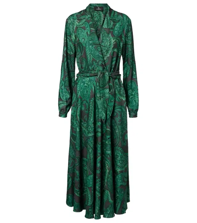 Etro Belted midi dress