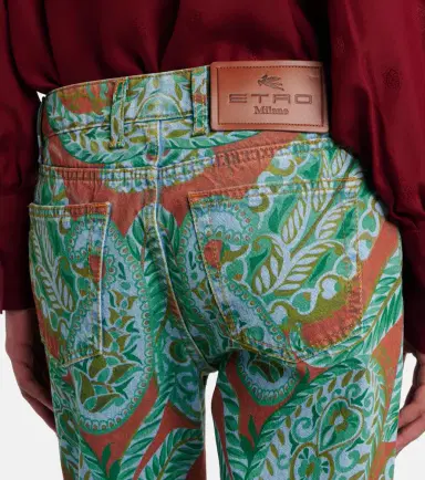 Etro Paisley high-rise wide-leg jeans | Thumbnail 3