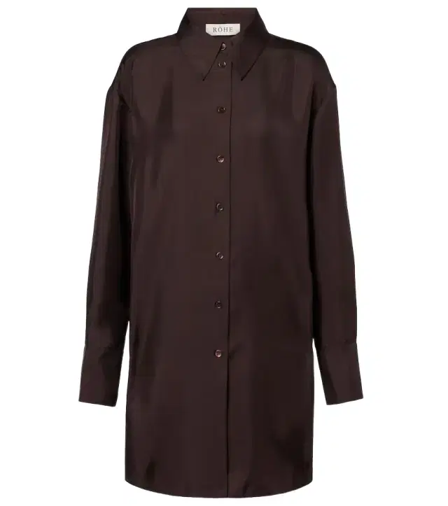 Rohe Róhe Oversized silk shirt