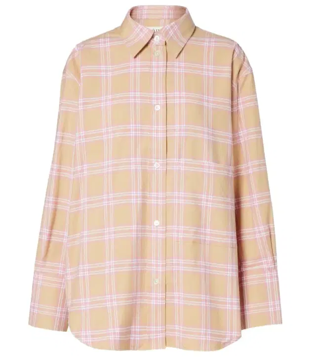 Rohe Róhe Checked cotton flannel overshirt
