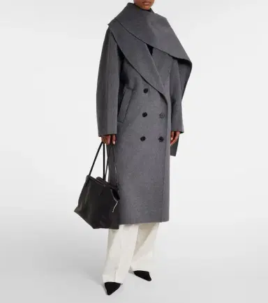 RÓHE Róhe Scarf-detail wool and cashmere coat | Thumbnail 5 RÓHE Róhe Scarf-detail wool and cashmere coat | Thumbnail 5