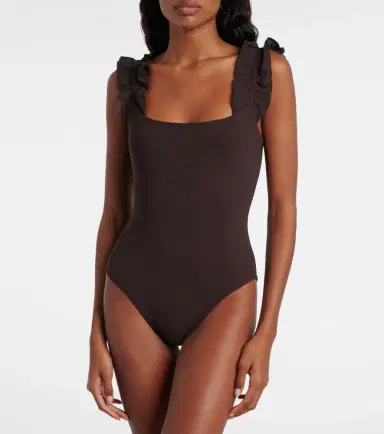 Karla Colletto Ruffled swimsuit | Thumbnail 3