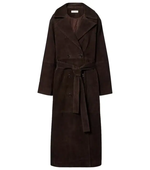 Rohe Róhe Suede wrap coat