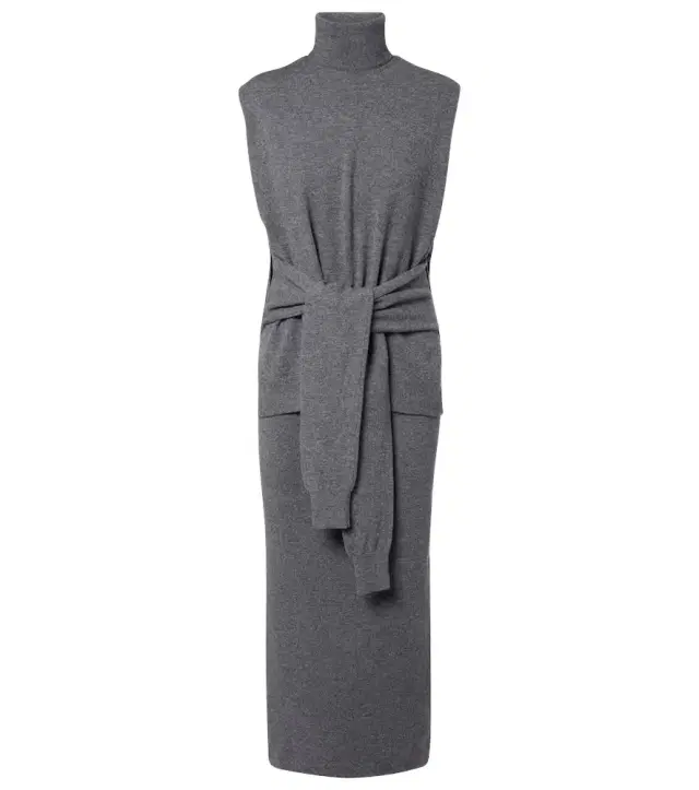 Rohe Róhe Layered wool and cashmere-blend midi dress