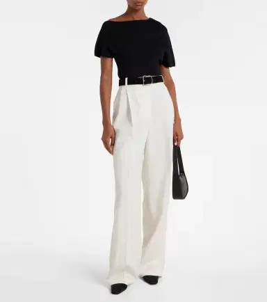 RÓHE Róhe Wool-blend wide-leg pants | Thumbnail 2