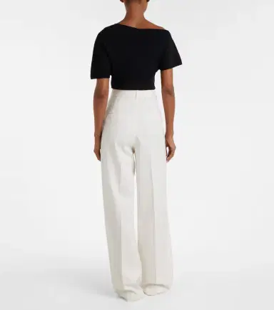 RÓHE Róhe Wool-blend wide-leg pants | Thumbnail 3