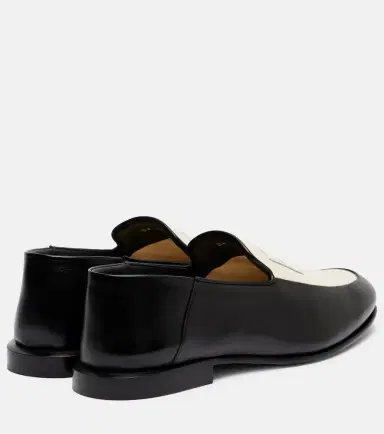 Givenchy Label leather and canvas loafers | Thumbnail 3 Givenchy Label leather and canvas loafers | Thumbnail 3