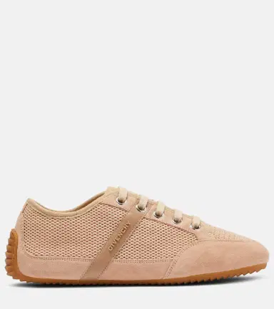 Givenchy Slim suede-trimmed sneakers | Thumbnail 2