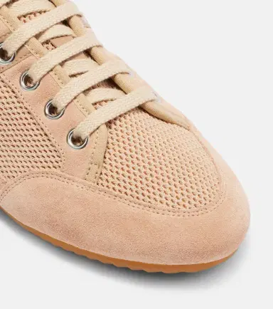 Givenchy Slim suede-trimmed sneakers | Thumbnail 4