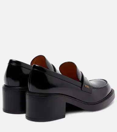 Tod's Leather loafer pumps | Thumbnail 3 Tod's Leather loafer pumps | Thumbnail 3
