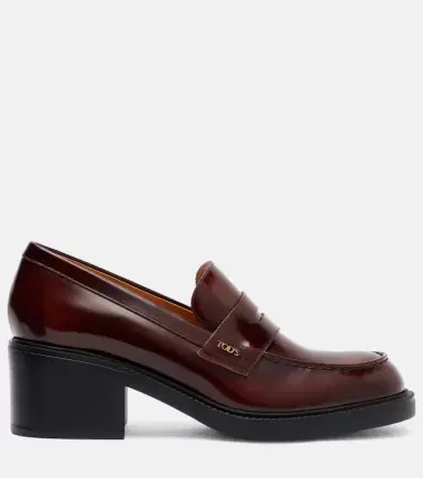 Tod's Leather loafer pumps | Thumbnail 2