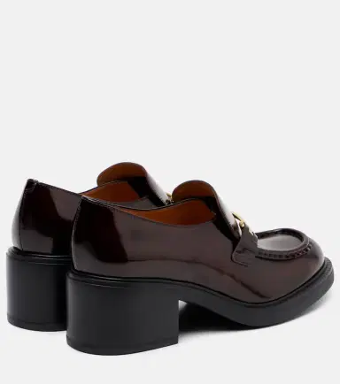 Tod's 60 leather loafer pumps | Thumbnail 3