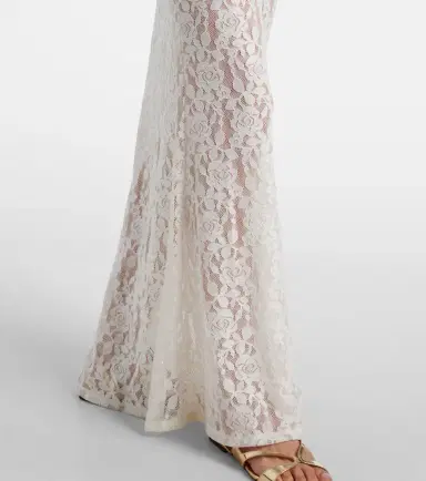 Bananhot Daisy lace maxi skirt | Thumbnail 3