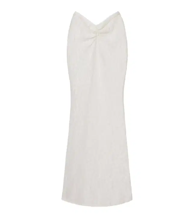 Bananhot Daisy lace maxi skirt