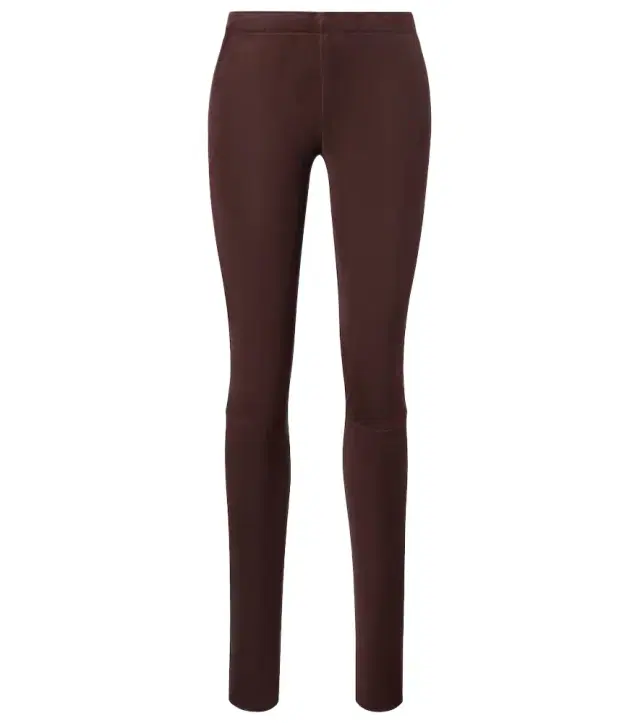 Stouls Carolyn mid-rise suede leggings