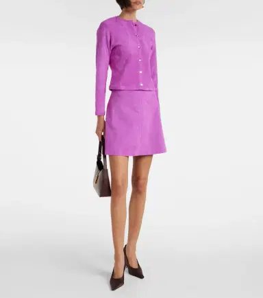 STOULS Mila suede miniskirt | Thumbnail 2 STOULS Mila suede miniskirt | Thumbnail 2