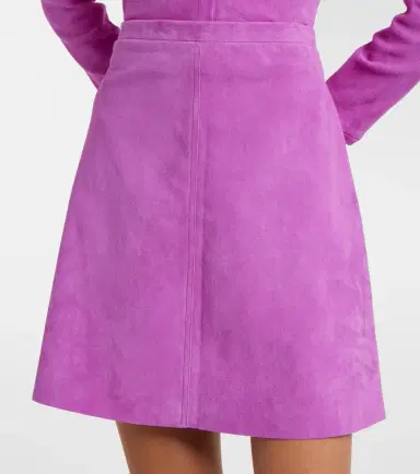 STOULS Mila suede miniskirt | Thumbnail 4 STOULS Mila suede miniskirt | Thumbnail 4
