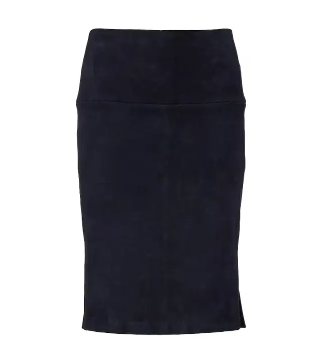 STOULS Gin suede pencil skirt