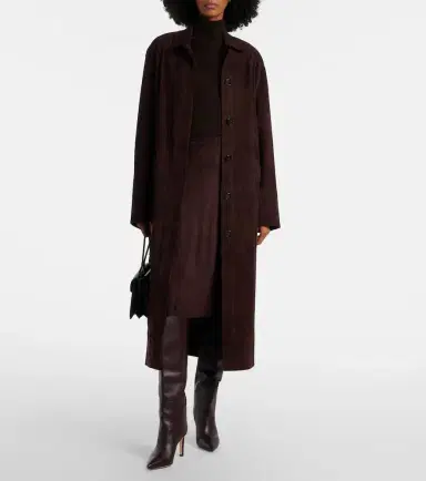 STOULS Suede coat | Thumbnail 4 STOULS Suede coat | Thumbnail 4