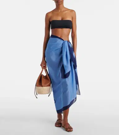 Polo Ralph Lauren Pony Long printed beach cover-up | Thumbnail 2