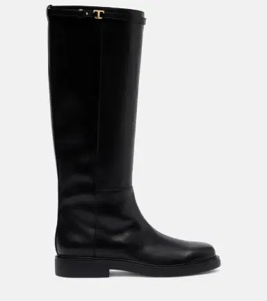 Tod's Leather knee-high boots | Thumbnail 3 Tod's Leather knee-high boots | Thumbnail 3