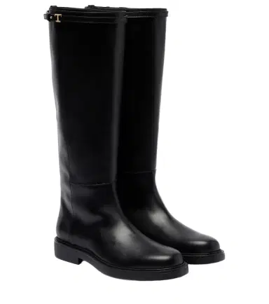 Tod's Leather knee-high boots | Thumbnail 1 Tod's Leather knee-high boots | Thumbnail 1