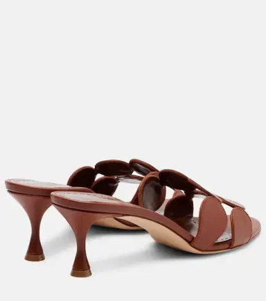 Manolo Blahnik Haribalmu 50 leather mules | Thumbnail 3 Manolo Blahnik Haribalmu 50 leather mules | Thumbnail 3