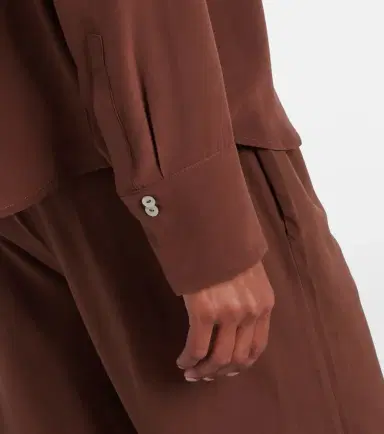 ASCENO Remy silk crêpe shirt | Thumbnail 2