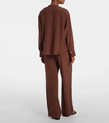ASCENO Remy silk crêpe shirt | Thumbnail 5
